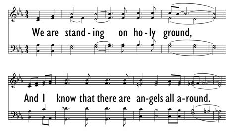 We Are Standing On Holy Ground Lyric